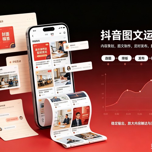 高陵抖音图文代运营服务